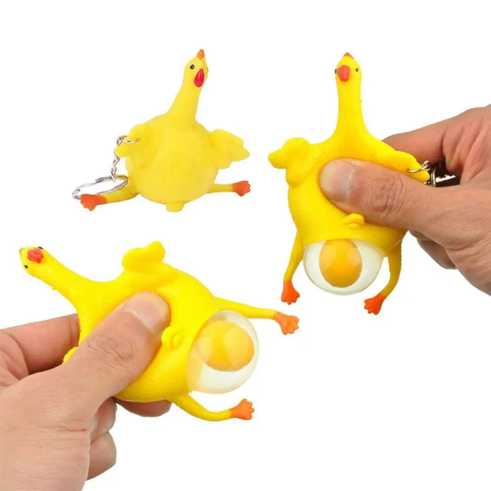 Детские Подарочные игрушки брелок цыпленок для ключей забавные новые