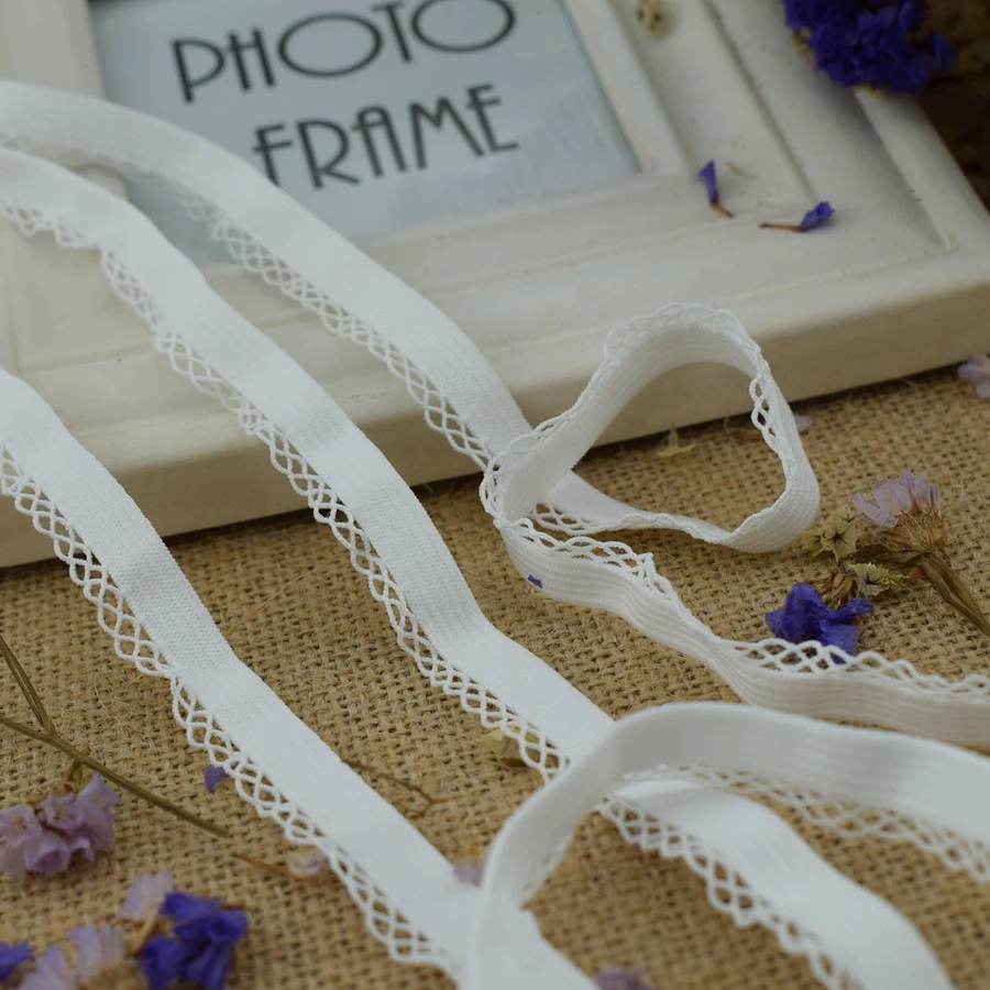 Эластичные ленты #1375 белого цвета для нижнего белья трусики бюстгальтер