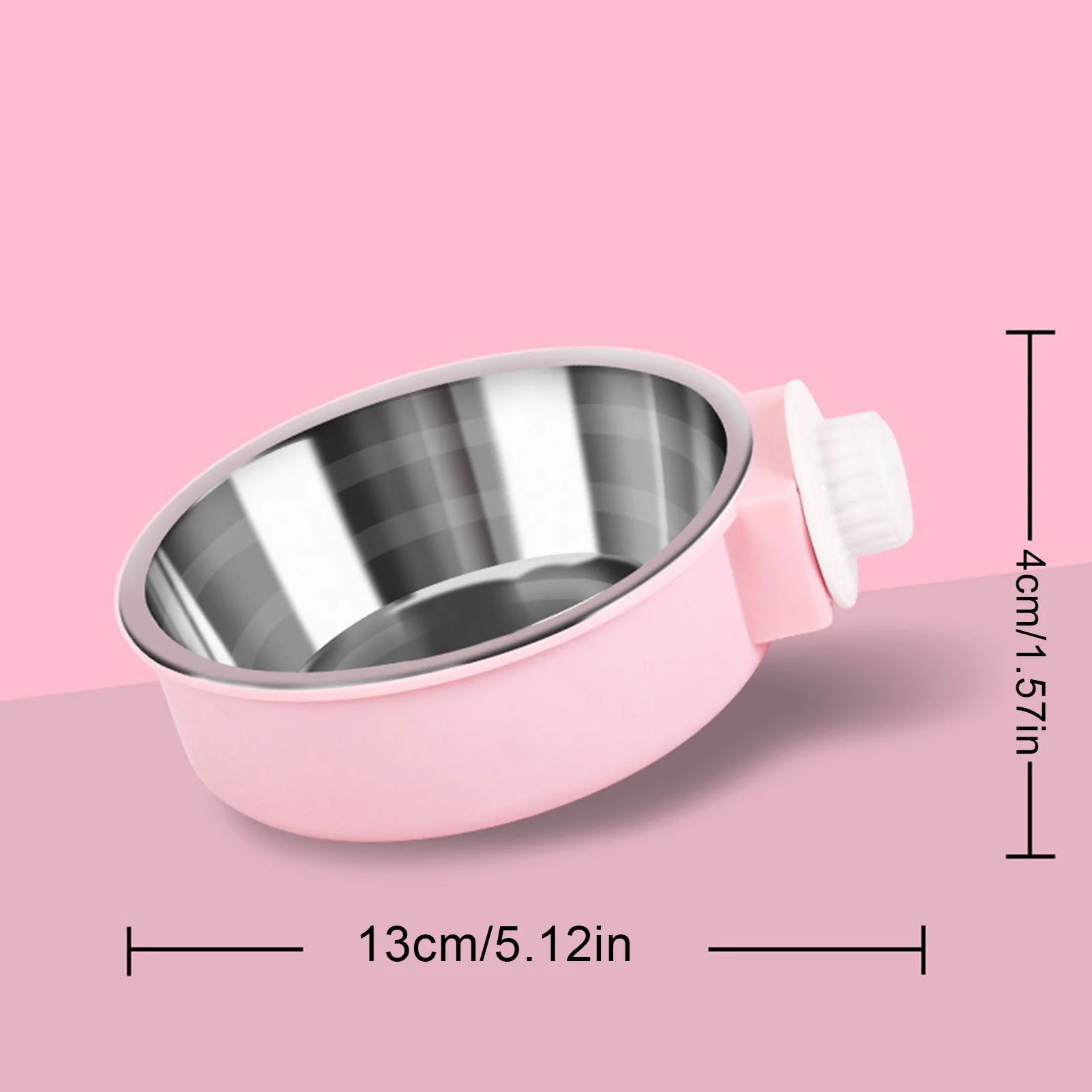 

Small And Large Cat Dog Bowl Stainless Steel Cat Bowl Safeguard Neck Puppy Cats Feeder Non-slip Crashworthiness Base Pet Bowls