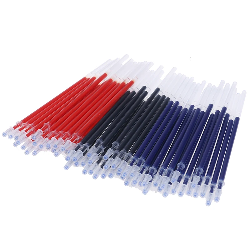

Pen Refill For Office Signature Gel Pen Blue/Black/Red Ink Rods School Writing Tools