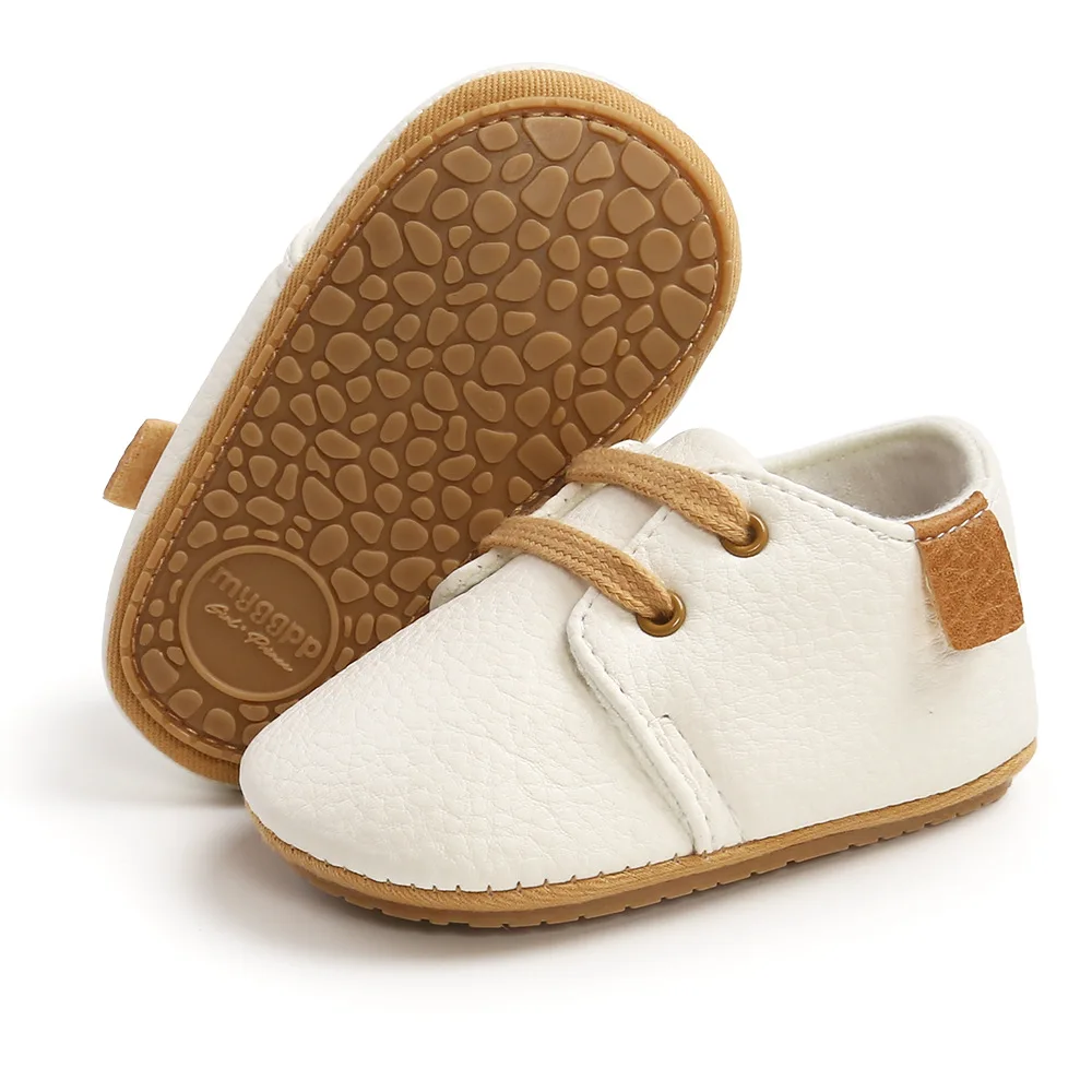 

Spring Autumn Casual Baby Boys Casual Shoes Soft TPR Sole Infant Toddler First Walkers Baby Moccasins Booties