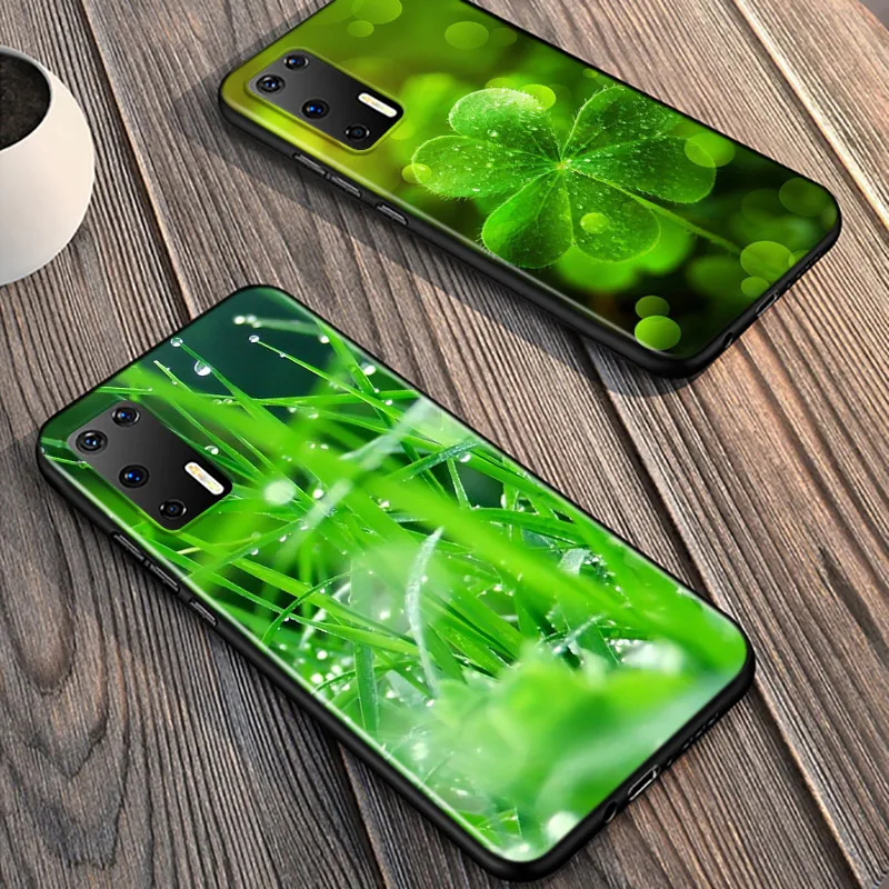 

Silicone Cover Like Green Color For Huawei P40 P30 P20 Pro P10 P9 P8 Lite E Plus 2019 2017 Phone Case