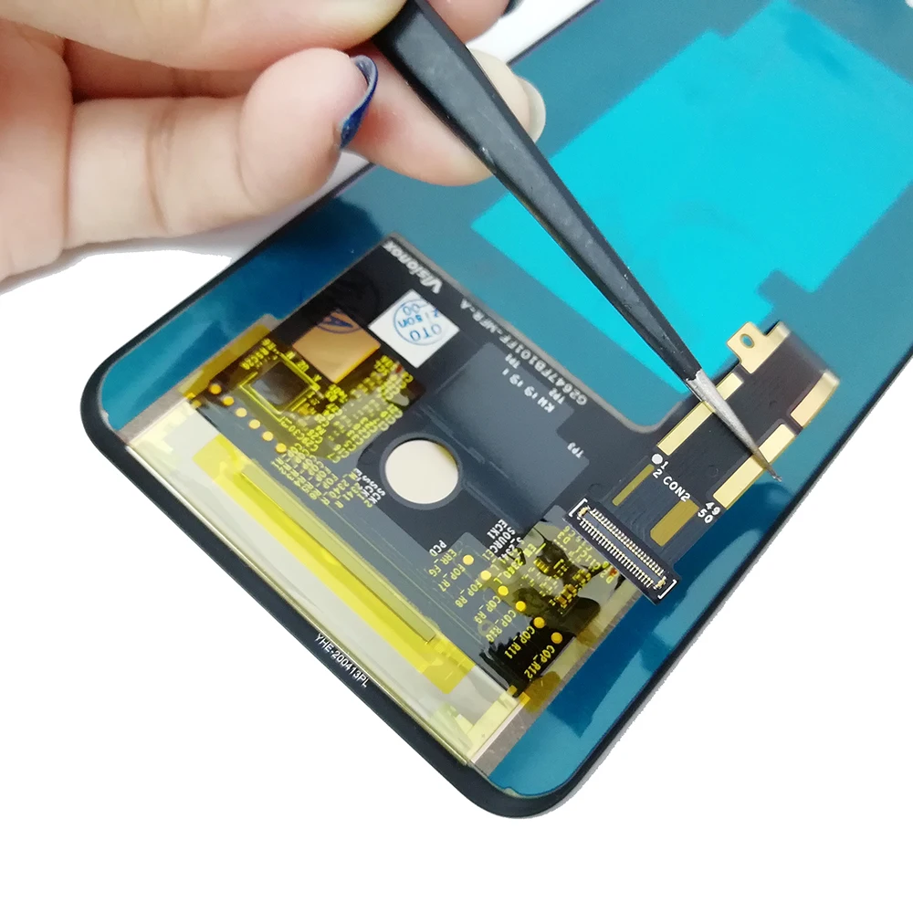 AMOLED для ZTE Axon 11 4G ЖК-экран Сенсорная панель дигитайзер сборка 6 47 дюймов 1080x2340