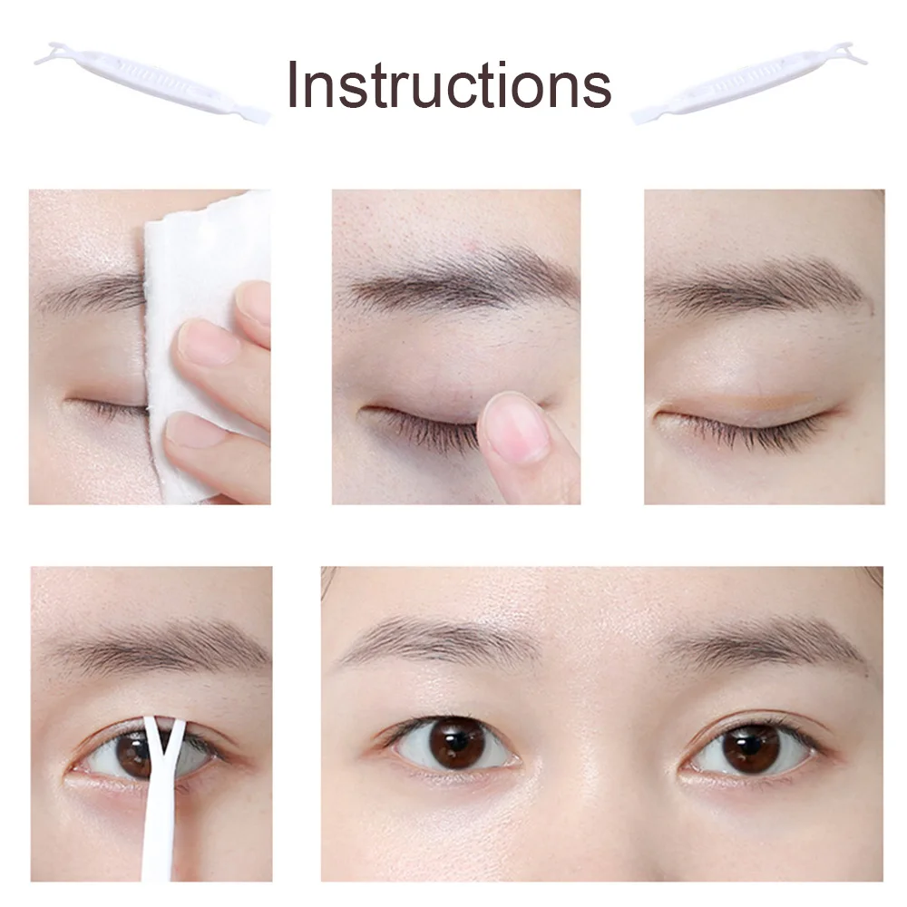 72-дневная наклейка для век невидимая фотонаклейка клейкая лента мгновенного