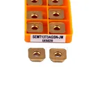 Вставки карбидные для токарного станка с ЧПУ, 10 шт., SEMT13T3AGSN-JM, US735, SEMT13T3AGSN-JM, UE6020, SEMT13T3AGSN-JM, VP15TF