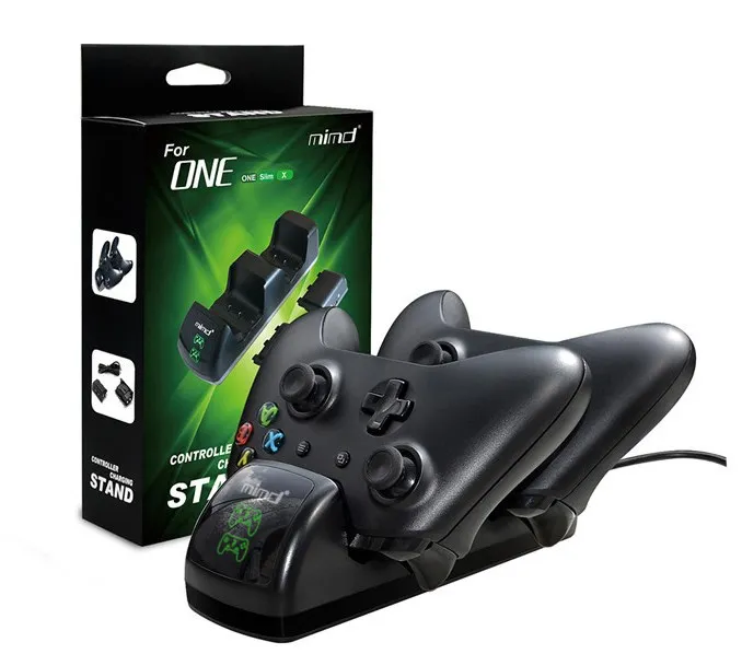 Двойная зарядная док-станция подставка для зарядного устройства 2 сменных