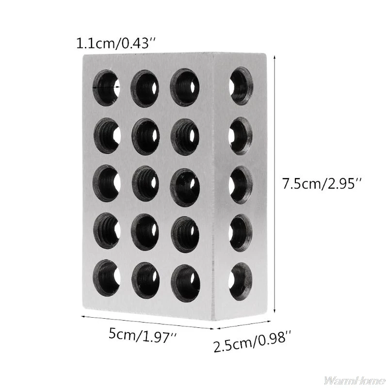 Инженерные блоки из закаленной стали 2 шт. прецизионный фрезерный инструмент 1