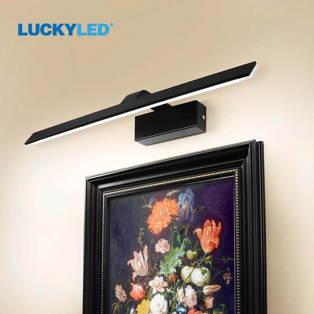 Светодиодный настенный светильник в скандинавском стиле лампа 55 см для зеркала