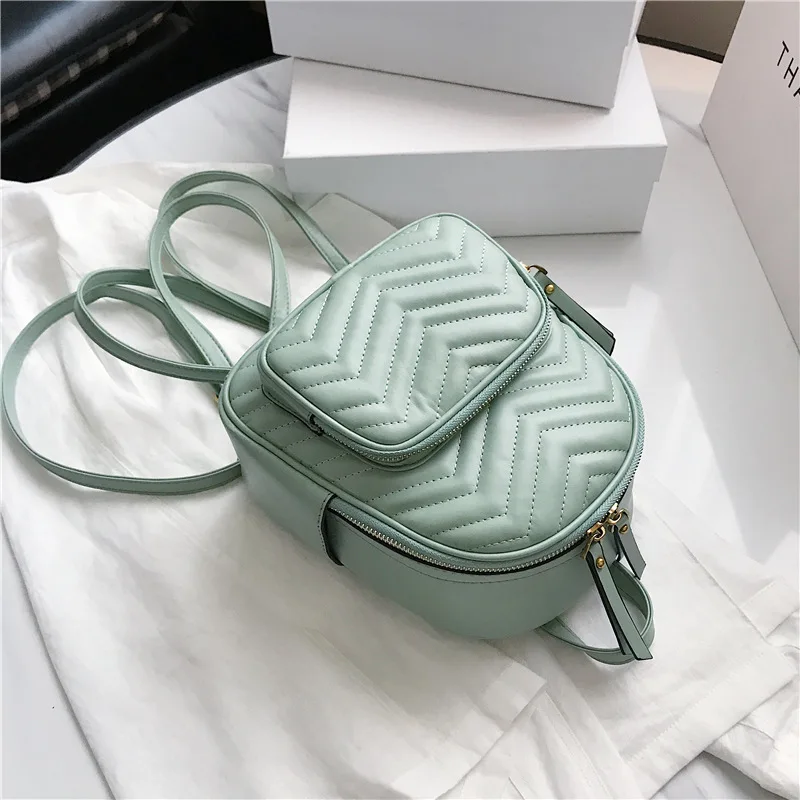 

Брендовый дизайнерский роскошный женский рюкзак, маленькая многофункциональная мягкая сумка на плечо черного цвета для девушек