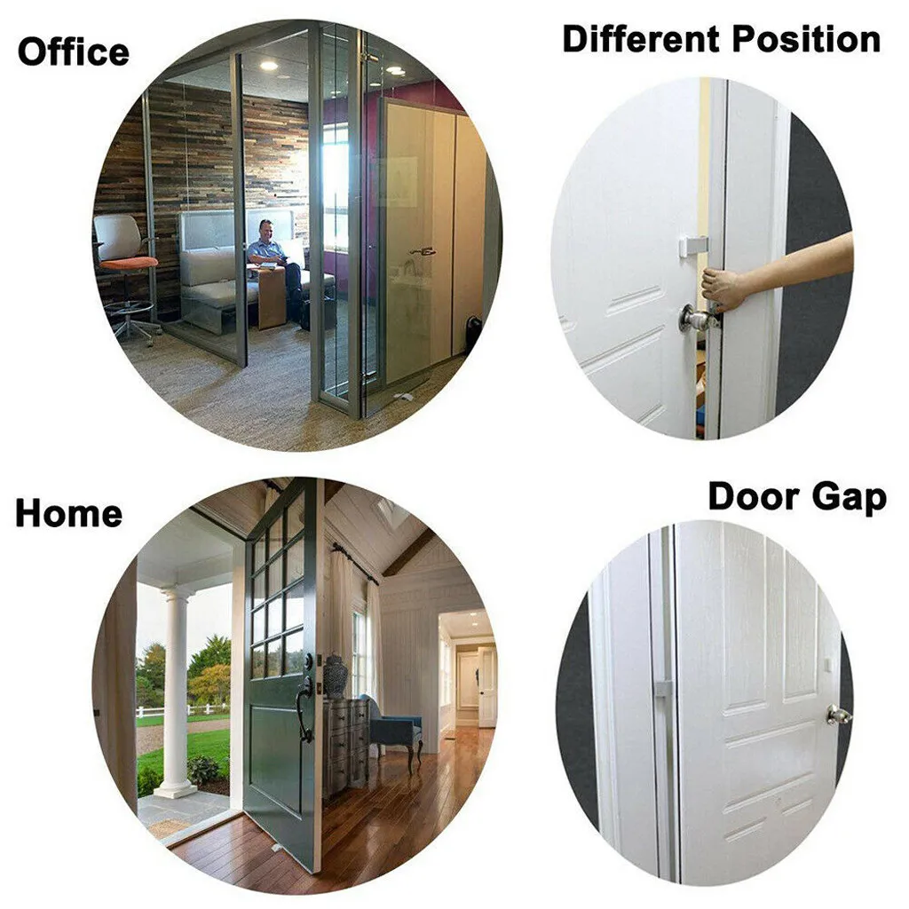 Резиновый Фиксатор двери из нержавеющей стали защитный блок блокировщик ветра