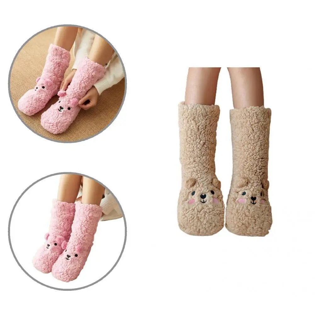 

Износостойкие Супермягкие термальные зимние тапочки-носки для дома