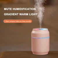 portable air humidifier aroma oil diffuser usb ultrasonic colorful cup led light cool mist maker purifier with light for homecar