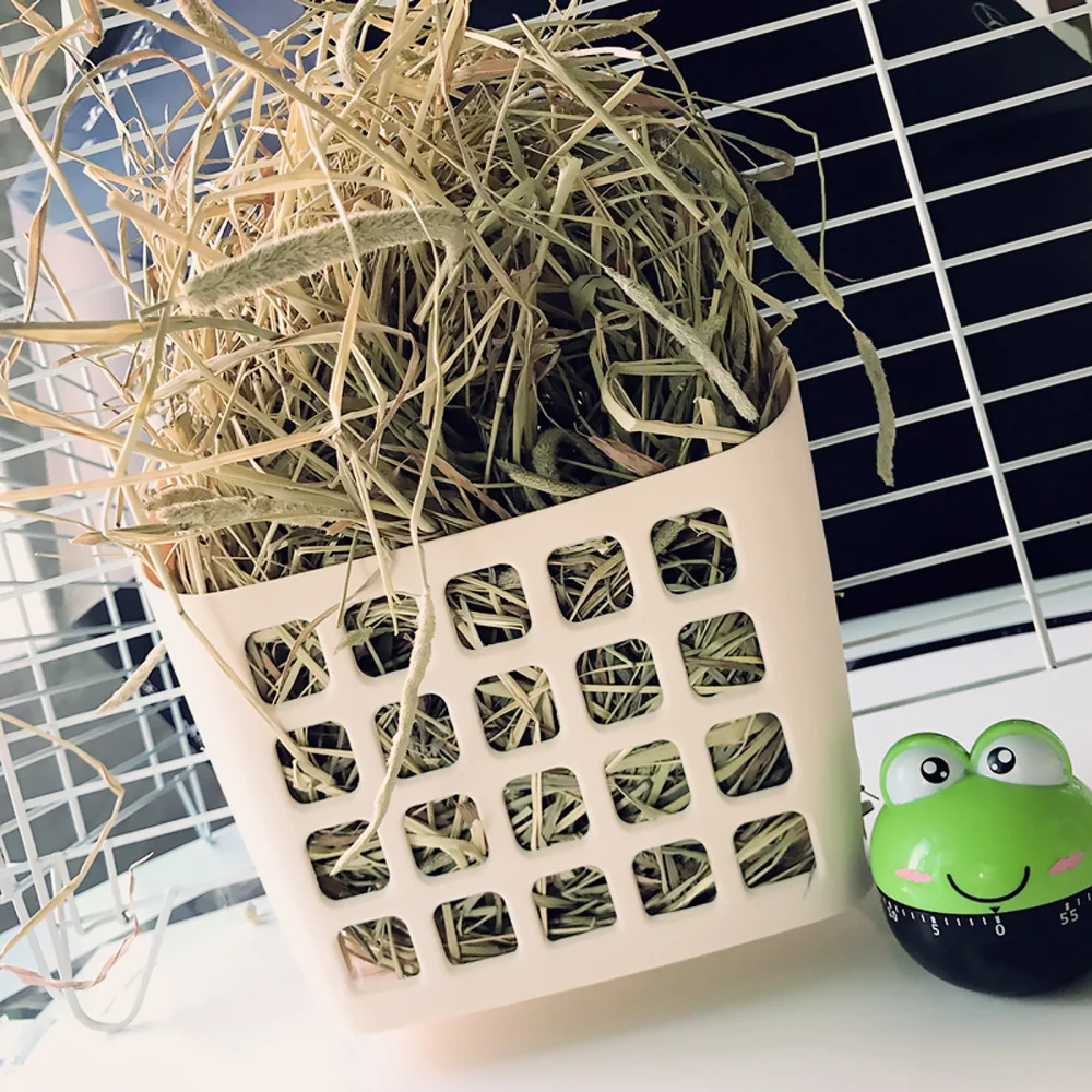 

1Pc Rabbit Hay Feeder Large Capacity Hay Holder Guinea Hay Hanger Basket