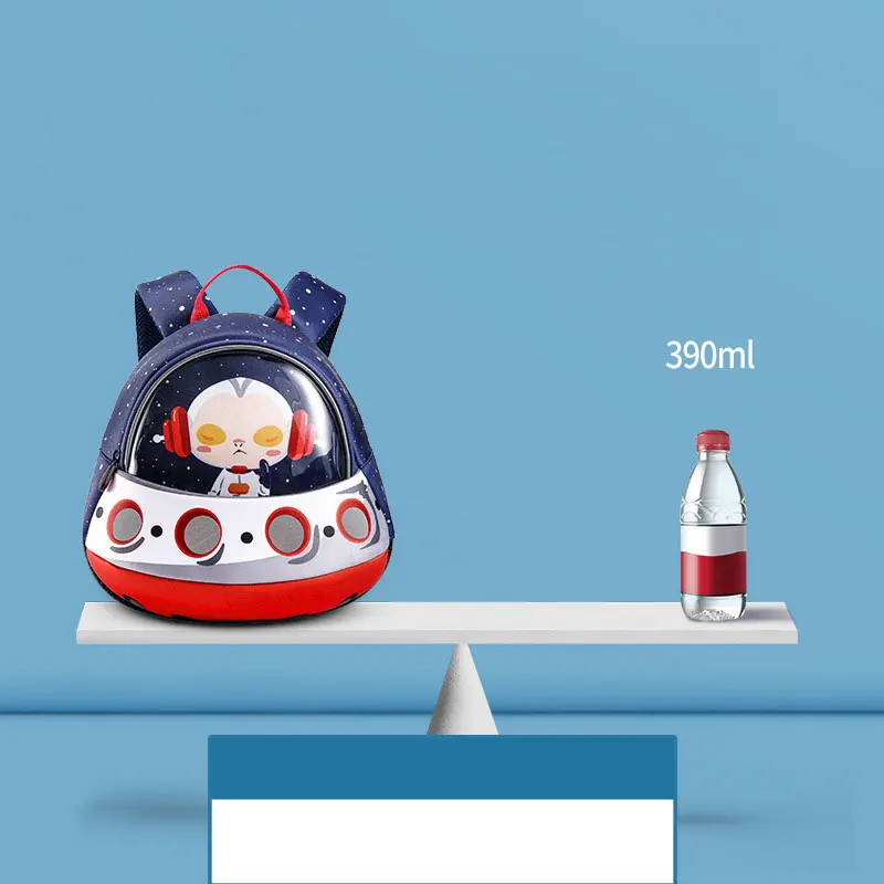 Toddler Backpack with Safety Harness Leash Kids UFO Space Ship Backpack for Boys Waterproof Preschool Kindergarten School Bag