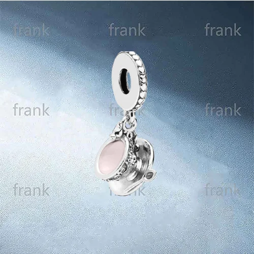 

New Pink Sweet Classic Retro Three Dimensional Food Cute Sterling Silver Pendant 797064EN160