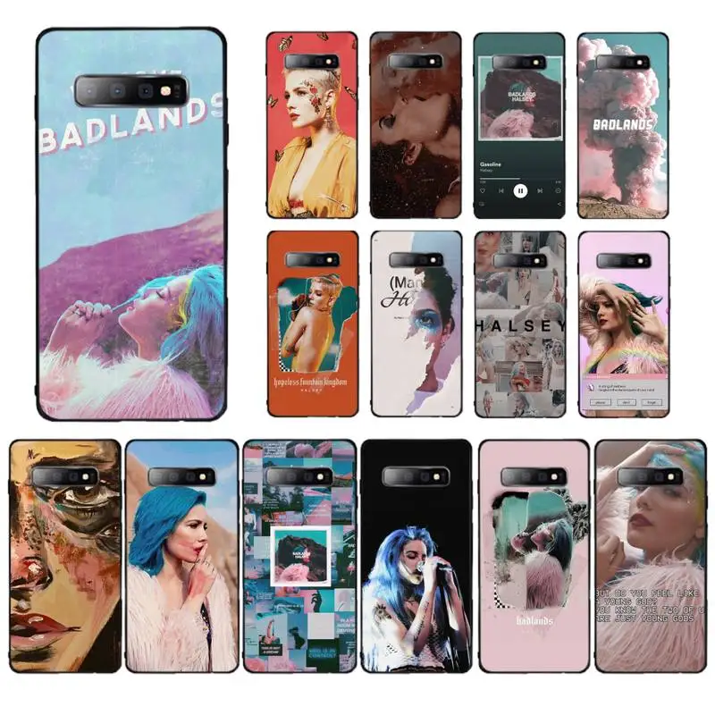 

YNDFCNB Badlands Halsey Phone Case for Samsung S5 6 7 edge 8 9 10 20 plus lite case