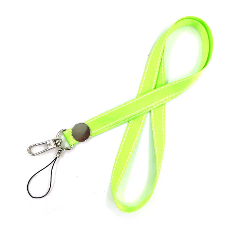 Зеленый цвет творческих шнурки держатель для карт студентов с завязками на шее