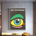 Joy Division -Ian Curtis-музыкальный постер-Gig-Band-художественная печать домашний минимализм украшение спальни холст картина уникальный подарок
