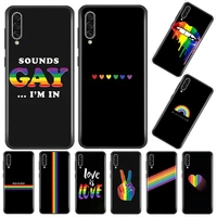 rainbow colour pattern customer quality phone case for samsung a20 a30 30s a40 a7 2018 j2 j7 prime j4 plus s5 note 9 10 plus