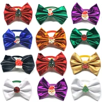 3050pcs christmas dog bow ties pet dog bowties neckties middle large dog accessories bowties collar pets dog grooming products