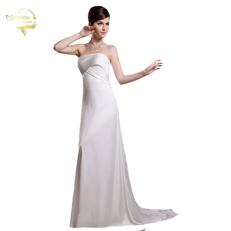 Vestido De Noiva 2021 простые дешевые атласные пляжные свадебные платья свадебное платье