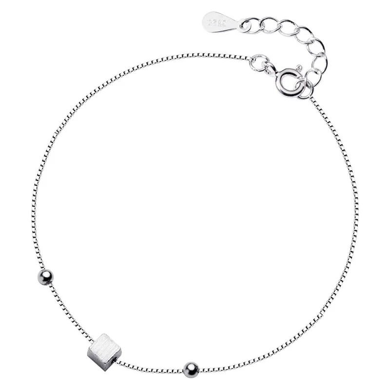 Diamond Женский браслет s 925, милый браслет из стерлингового серебра S925 пробы, подарок на день рождения, Рождество для женщин, девочек, свадьба, день Святого Валентина, DS2359 - Цвет камня: Diamond