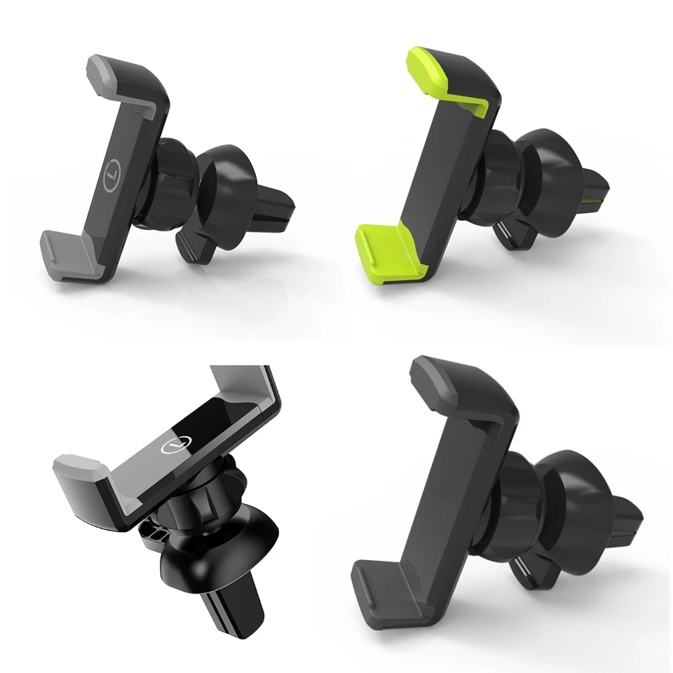 Licheers Car Phone Holder Stand Air Vent Mount Holder 360 Degreen For Phone 7 8 Xiaomi Support 3.5-6 inch Holder Stand in Car