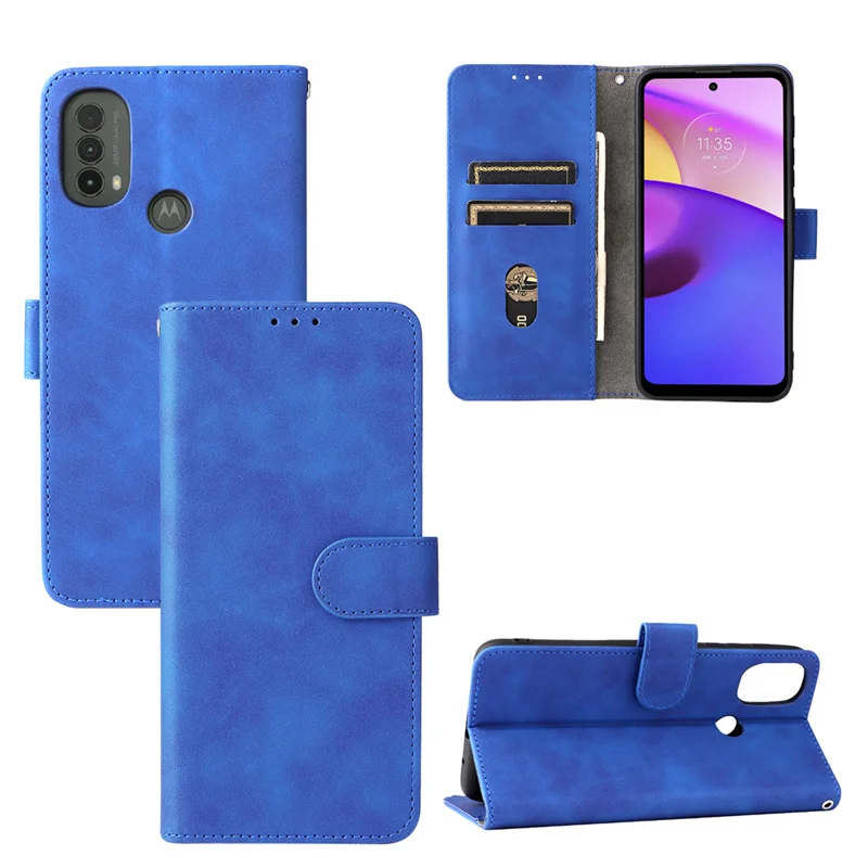 Чехол для Motorola Moto E40 E 40 кожаный чехол-подставка откидной футляр E20 E30 чехол с