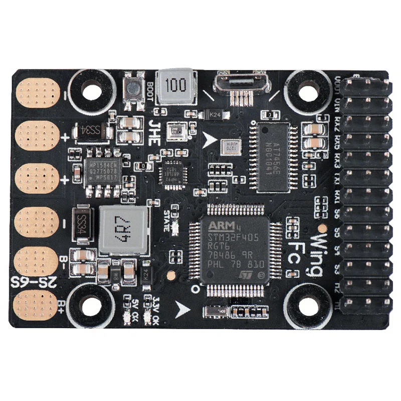 1 шт. FPV F4 с фиксированным крылом летающее крыло FC 10DOF INAV управление полетом