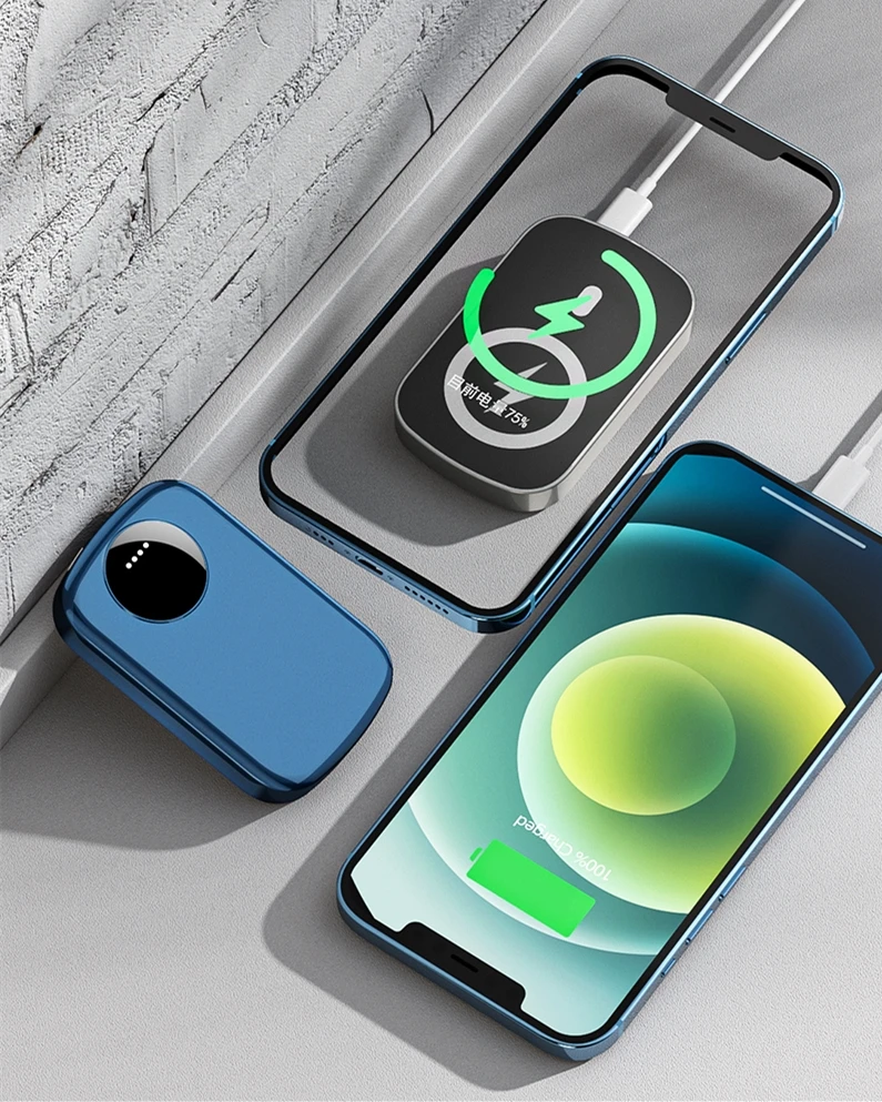 

Внешний аккумулятор на 10000 мА · ч для apple iphone 12
