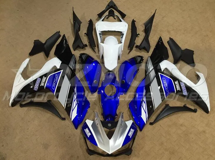 

Injection Mold New ABS Fairings kit Fit for YAMAHA YZF-R3 15 16 17 18 YZF R3 R25 2015 2016 2017 2018 Bodywork set blue FR