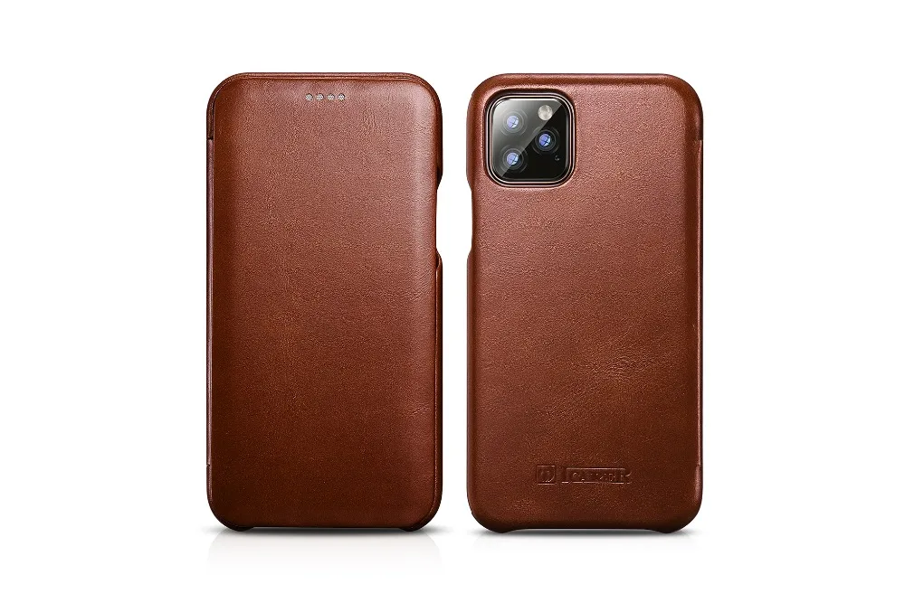 Флип-чехол для iPhone 11, чехол из натуральной кожи для iPhone 11 Pro Max, натуральная кожа, защитный чехол для iPhone XR X XS Max