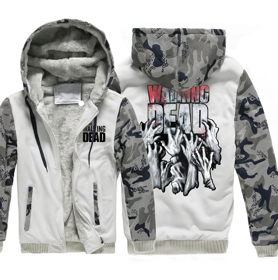 The Walking Dead sweatshirts hoodies Cosplay spring winter thicken hoodie hip hop brand clothing harajuku sweatshirt tracksuits