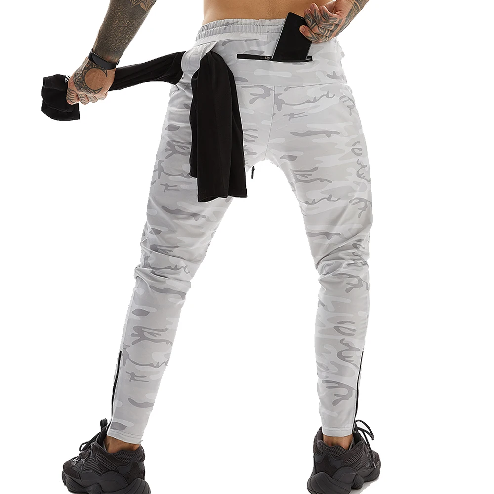 

Running Pants Men Fitness Workout Training Joggers Sportwear Tracksuit Trousers Male Gym Track Man Camo Sport Men's Sweatpants
