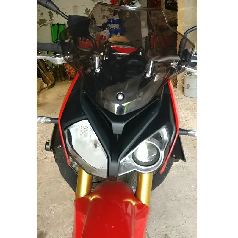 

Riser продлить ветер Экран для BMW S1000R S 1000 R 2014 2015 2016 2017 2018 2019 ветер Экран дефлекторы лобовое стекло дым иридия