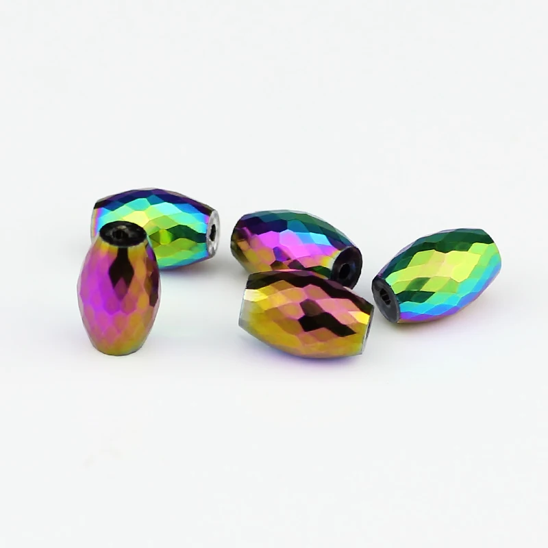 6x9 мм Австрийские бусы разноцветный бисер из стеклянных кристаллов рисовых зерен