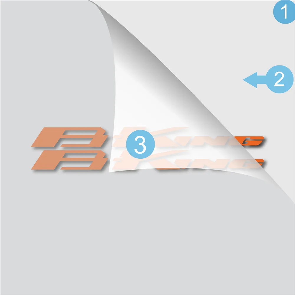 

Stickers Motorcycle bicycle fuel tank sticker wheel helmet MOTO waterproof reflective logo decal For SUZUKI B-KING BKING b king