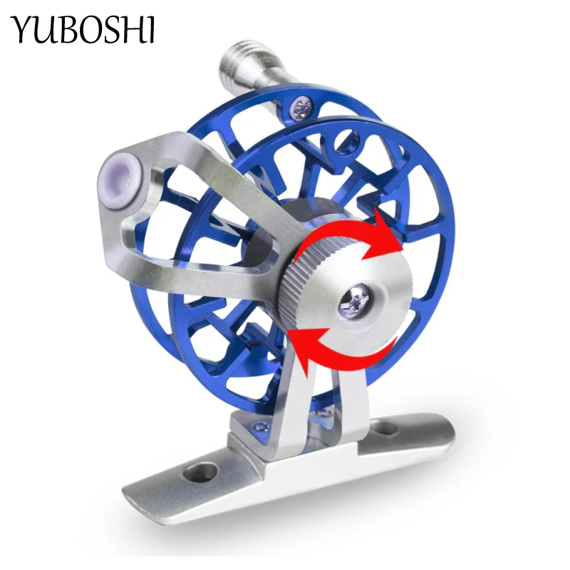

YUBOSHI New 2+1BB All Metal Ice Fishing Reel Max Drag 3kg Red/Gold/Blue Fishing Wheel Durable Accessories