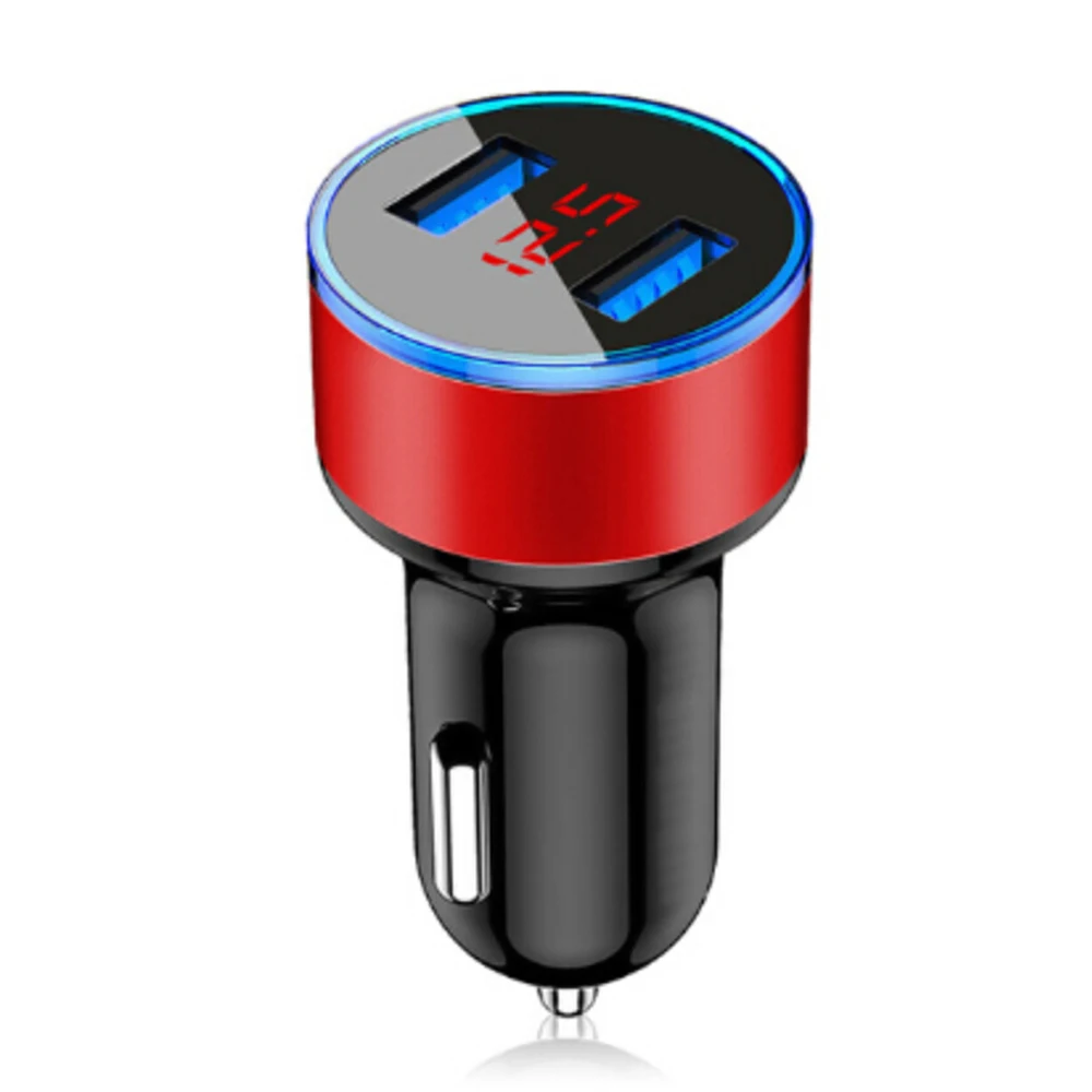 USB автомобильный держатель для телефона на 3.1A двойной зарядное устройство