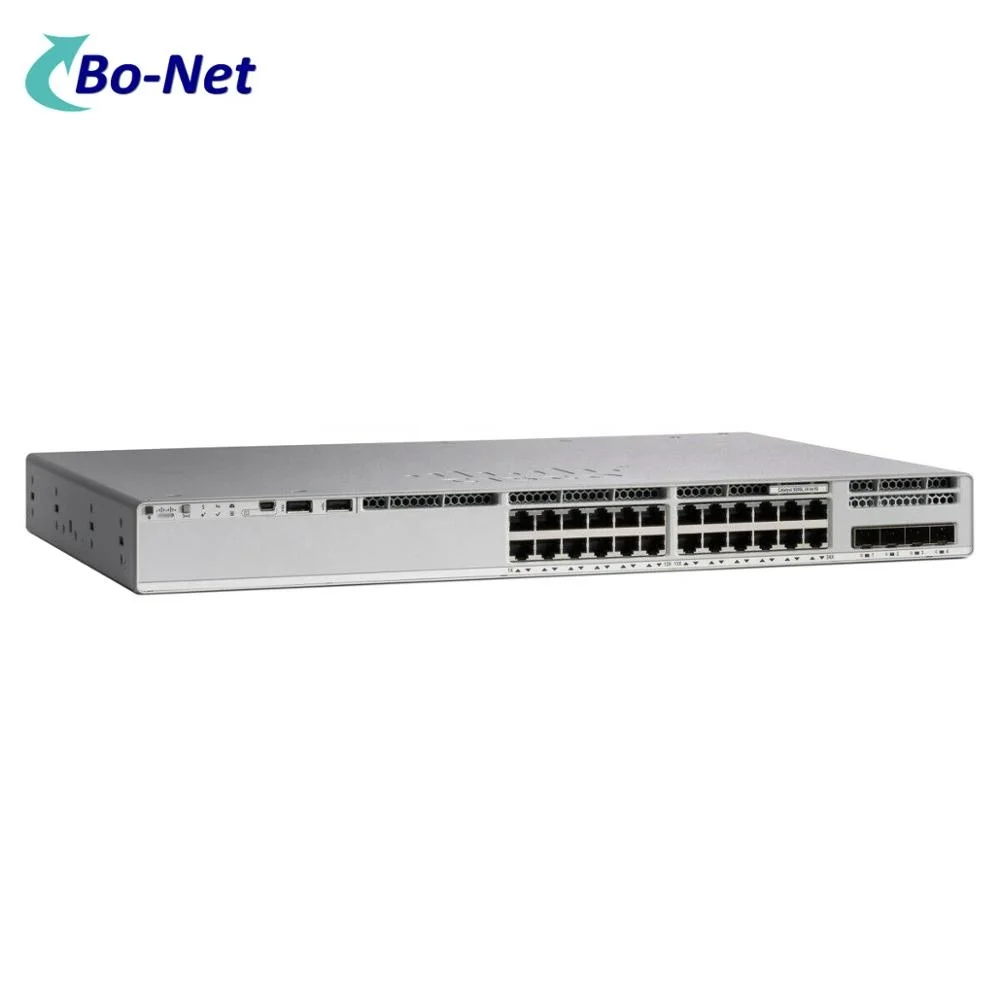 

Original Cisco C9200L-24P-4G-A Switch 9200 24 Port Gigabit Full PoE+ ports Network Stackable Switch
