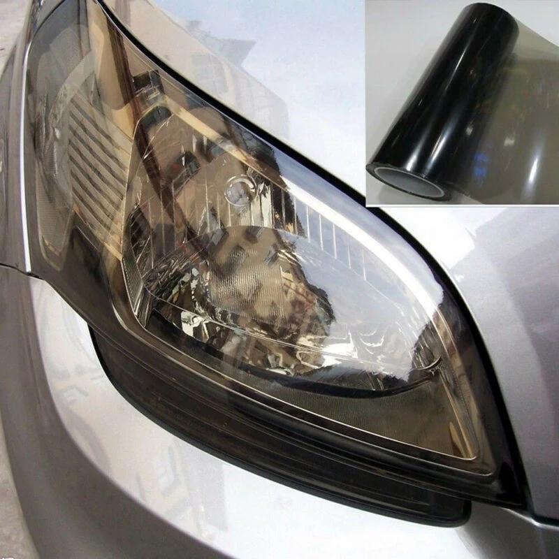 

Wrap Lamp Cover Film Smoke 30x100cm Headlight Taillight Scratch-resistant