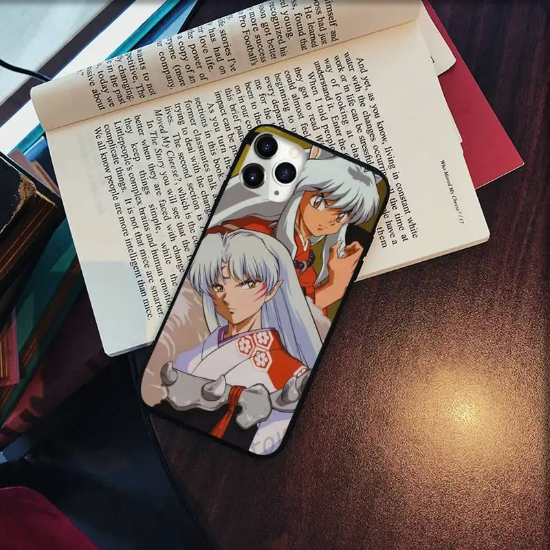 

Inuyasha Sesshoumaru japan anime Phone Case for iPhone 11 12 pro XS MAX 8 7 6 6S Plus X 5S SE 2020 XR Soft silicone