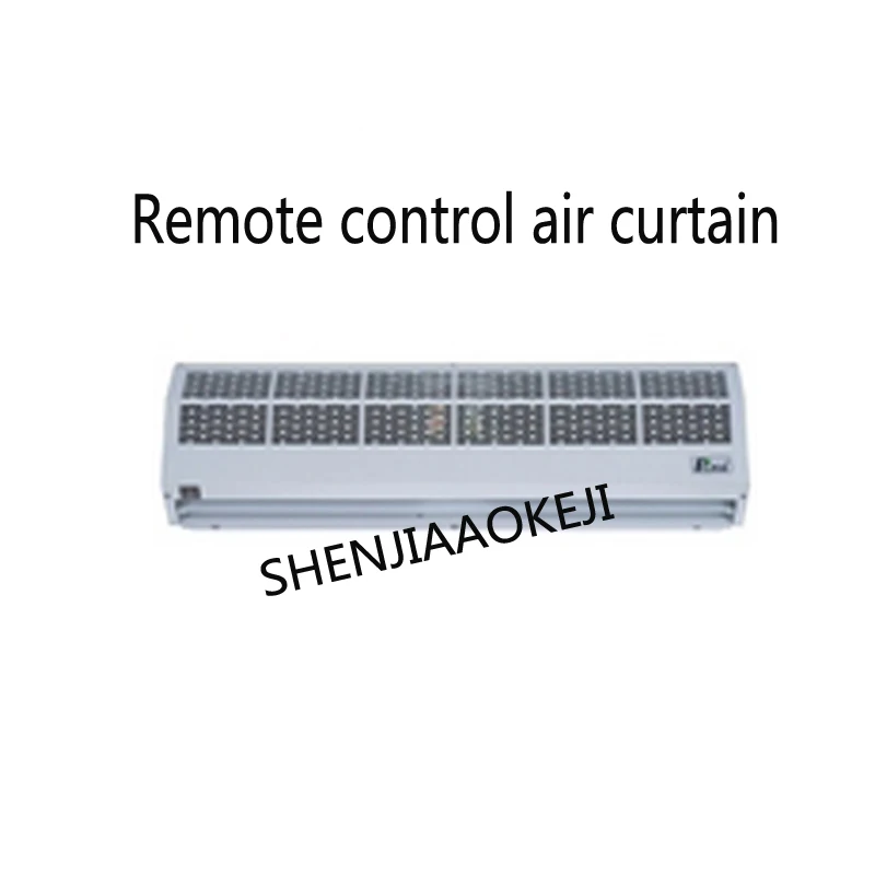 

1PC Heating air remote control air curtain machine Silent FM-3009GY Food display Keep the temperature display cabinet 220V 6200W