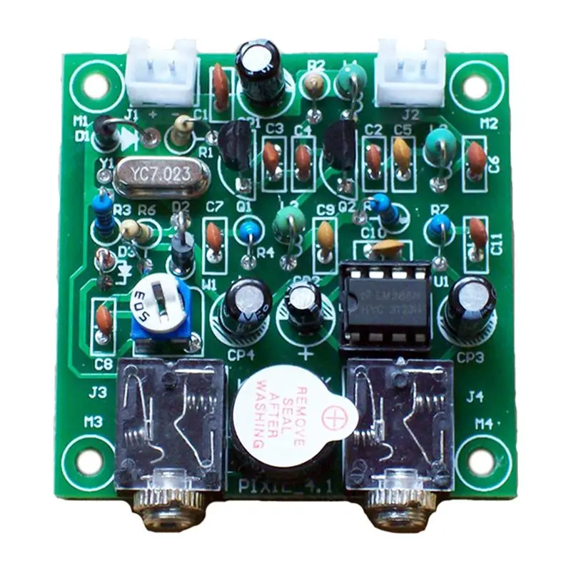 Радио 40 м CW коротковолновый передатчик приемник версия 4 1 7 023 026 МГц QRP Pixie наборы DIY