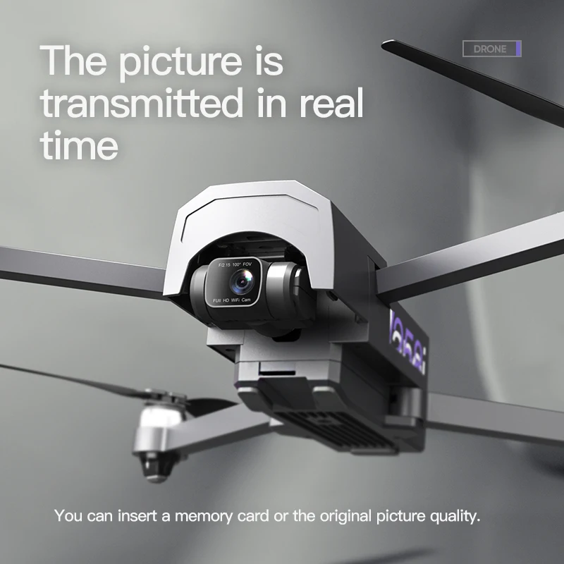 LAUMOX i CAMERA 1 GPS Профессиональный Дрон 5G Wi-Fi 2-осевая Антивибрационная Карданная