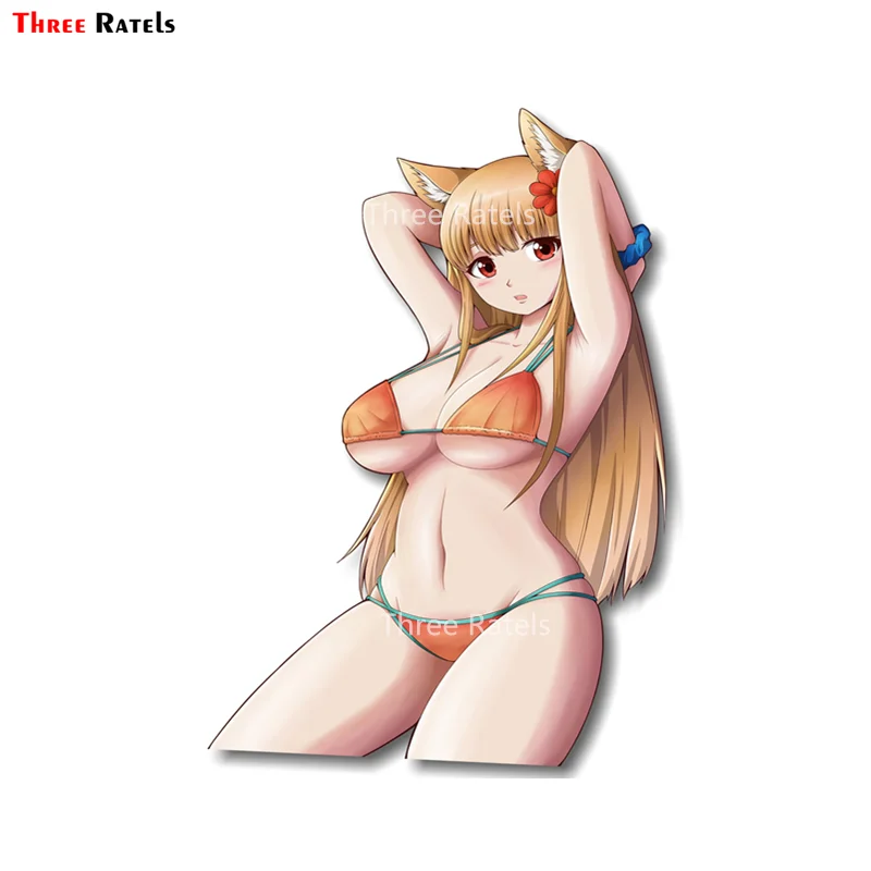 

B768 Cat Planet Cuties Asobi Ni Iku Yo! Eris Anime Sexy Girl Vinyl Decal Waifu Car Sticker