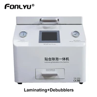 tbk308a laminating debubblers defoaming vacuum intelligent one machine up to 15inches for flat curve lcd repair uv lamp inside