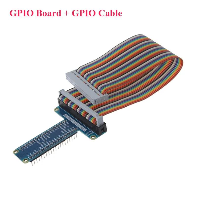 

40-контактный удлинитель GPIO с кабелем GPIO для Raspberry Pi 4 3 B +