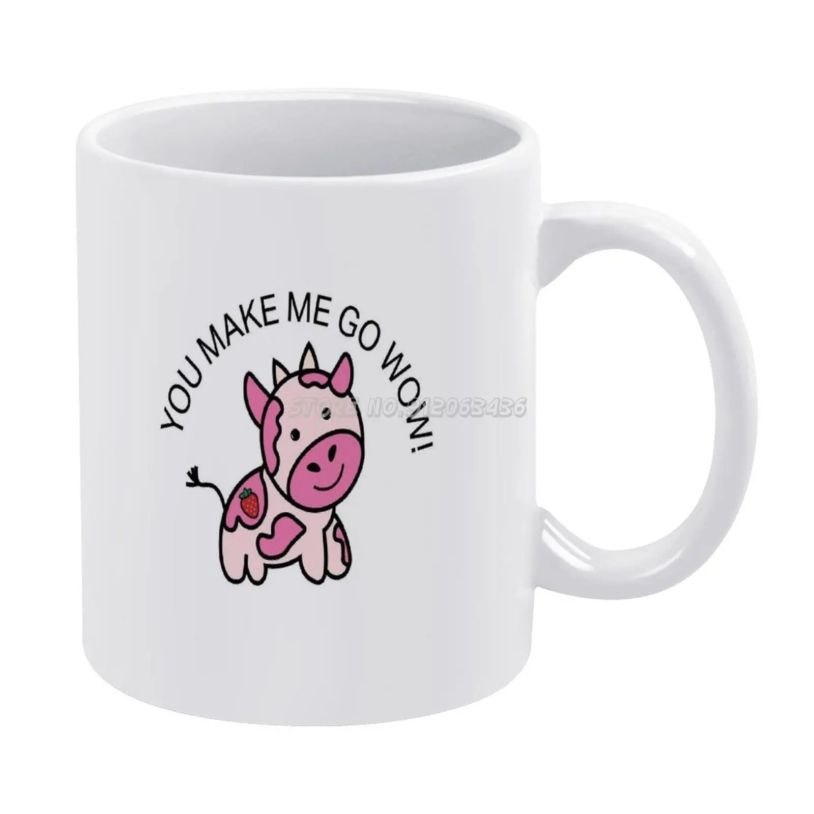 Корова вы заставляете меня Ух ты! Кофейные кружки с рисунком кофейная кружка 330 мл