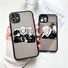 Чехол для телефона с аниме juютсу Kaisen для iPhone 12 11 Pro Max X XR XS Max 6s 7 8 Plus 12 Mini SE 2020, чехлы для защиты объектива